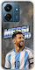Θήκη World Stars Collection Lionel Messi Xiaomi Poco C65 Flexible Tpu Διάφανη Σιλικόνη