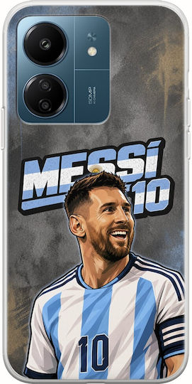 Θήκη World Stars Collection Lionel Messi Xiaomi Poco C65 Flexible Tpu Διάφανη Σιλικόνη