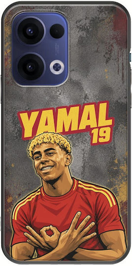 World Stars Collection Lamine Yamal Oppo Reno 13 5g Black TPU Black Silicone Case