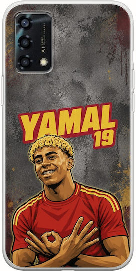 World Stars Collection Lamine Yamal Oppo A94 5g Flexible TPU Transparent Silicone Case