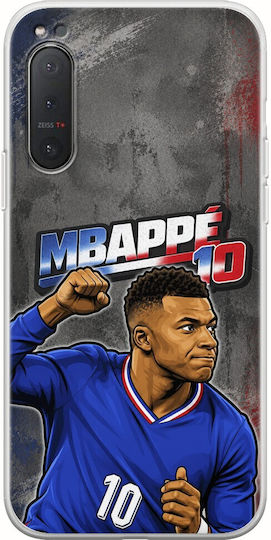 World Stars Collection Kylian Mbappe Sony Xperia 5 Flexible TPU Transparent Silicone Case