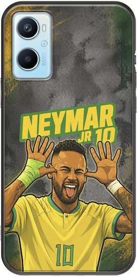 Калъф World Stars Collection Neymar Jr Oppo A96 4g Черен TPU Силикон