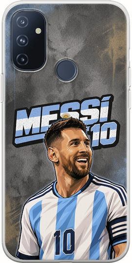 Калъф World Stars Collection Lionel Messi Oneplus N100 Гъвкав TPU Прозрачен Силикон