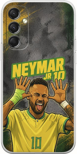 Калъф World Stars Collection Neymar Jr Samsung Galaxy M34 5g Гъвкав TPU Прозрачен Силикон