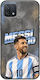 World Stars Collection Lionel Messi Oppo A16k Black TPU Silicone Mobile Phone Case