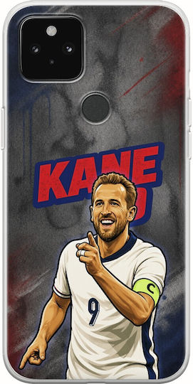 Калъф World Stars Collection Harry Kane Google Pixel 5a 5G Гъвкав TPU Прозрачен Силикон