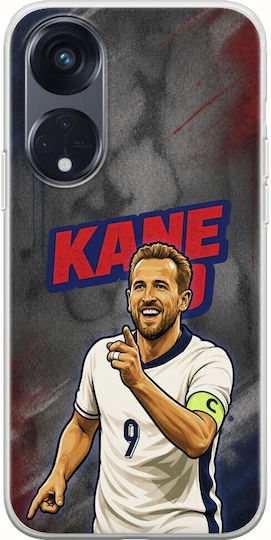 World Stars Collection Harry Kane Case Oppo Reno 8t 5g Flexible TPU Transparent Silicone