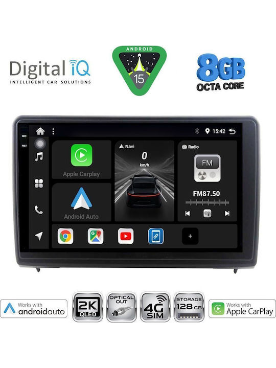 Digital IQ Car Audio System for Ford EcoSport 2018-2023 Bluetooth USB WiFi GPS Apple CarPlay Android Auto with 10" Touch Screen