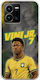 Husă World Stars Collection Vinicius Junior Vivo Y35 Flexibil TPU Silicon Transparent