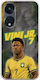 World Stars Collection Vinicius Junior Case Oppo Reno 8t 5g Flexible TPU Transparent Silicone