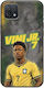 Θήκη World Stars Collection Vinicius Junior Oppo A16k Black Tpu Μαύρη Σιλικόνη