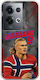 Θήκη World Stars Collection Erling Haaland Oppo Reno 8 Pro 5g Flexible Tpu Διάφανη Σιλικόνη