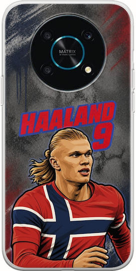 Husă World Stars Collection Erling Haaland Honor Magic 4 Lite 5g Flexibil TPU Silicon Transparent