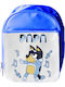 Kinder-Schulranzen Bluey Blau 33x25x10cm