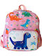 Queen Mother School Backpack Elementary Pink