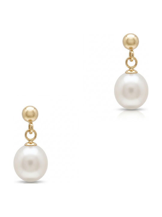 Kiriakos Gofas 14K Gold Ohrringe mit Steinen und Perlen