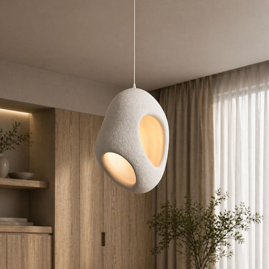 Alista Home Lumini Suspendate Alb Cu Bază De Bec E27 Înălțime Reglabilă