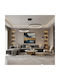 Alista Home Lumini Suspendate Reglabil Negru LED cu Lumină Alb Natural cu Cristale