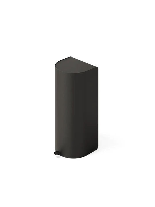 Premium Premium Waste Bin from Inox Steel with Pedal Black 60lt