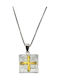 Necklace Constantine Talisman Gold Plated Silver