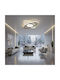 Alista Home Ceiling Light Black with Integrated LED and Remote Control