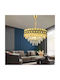 Alista Home Candelabru 5xE14 Ø38.5cm cu Cristale Auriu AT1CT-IM1P-HT2L-CC8942/400