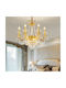 Alista Home Candelabru 9xE14 Ø68cm cu Cristale Auriu AT1CT-IM1P-HT2L-CC828/6GD