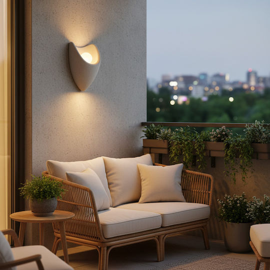 Alista Home Φωτιστικό Τοίχου Γκρι Alista Home Φωτιστικό Τοίχου Γκρι