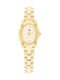 Tommy Hilfiger Demi Womens Watch 22mm Battery With Gold Metal Bracelet