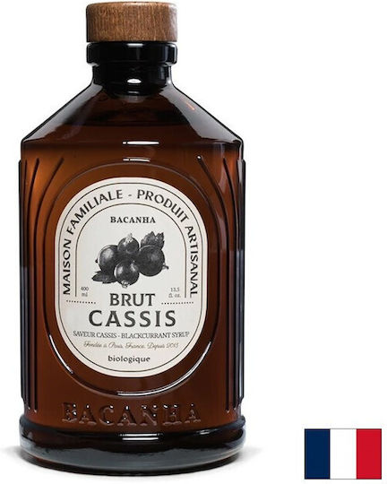 Сироп Гъзовец – Френски Сироп Коктейли Лимонади Десерти Bacanha Brut Cassis 400 Мл