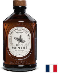 Сироп Мента – Френски Сироп Коктейли Лимонади Освежаващи Напитки Bacanha Brut Menthe 400 Мл