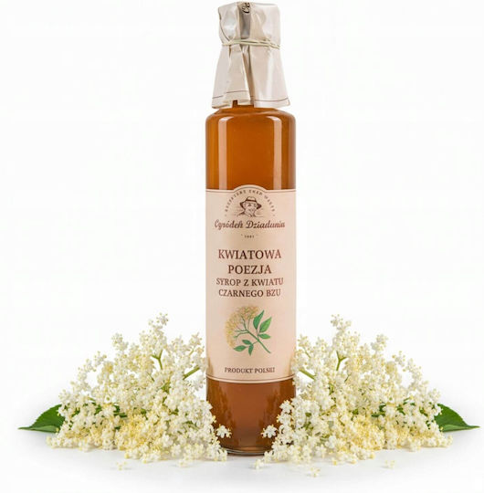 Elderflower Syrup 315 G Natural Tea Additive From Flowers