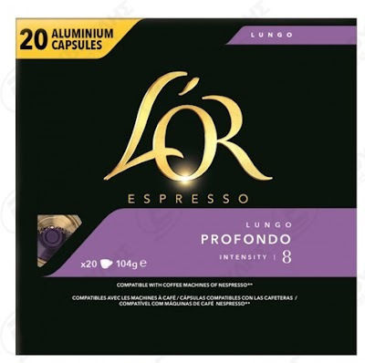 L'Or Капсули Еспресо Лунго Профондо Съвместими с Машина L'Or 20 капсули