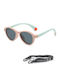 Baby Cloud Aviator Βρεφικά Γυαλιά Ηλίου με Polarized Φακό Πράσινα