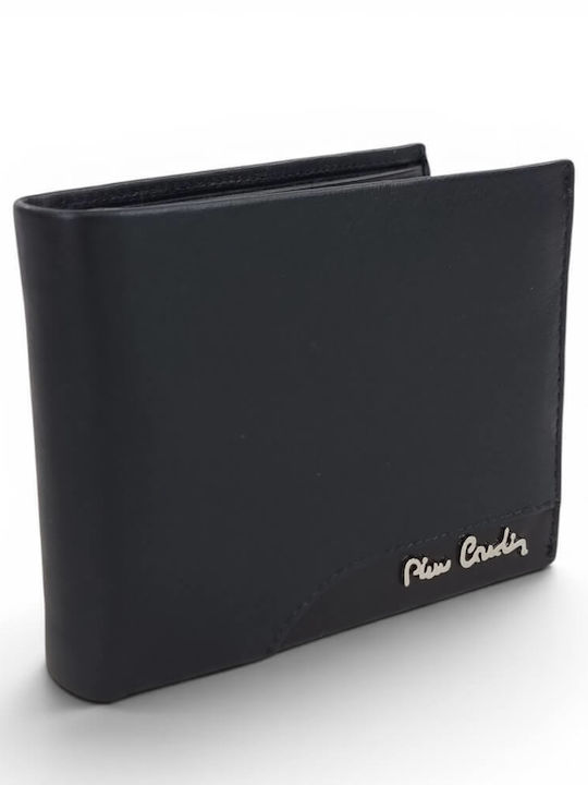 Leather Men's Wallet with RFID Black