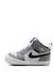 Jordan Бебешки маратонки за прегръдка Сив Jordan 1