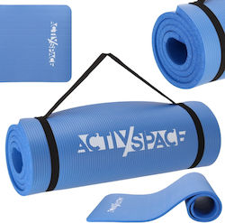 Activ Space Στρώμα Γυμναστικής Yoga Μπλε (183x61cm) Activ Space Στρώμα Γυμναστικής Yoga Μπλε (183x61cm)