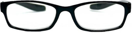 Frog Optical Silac Lesebrillen +2.75 in Schwarz Farbe