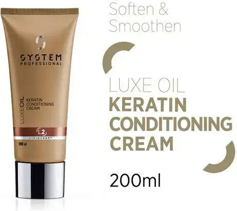 Wella Luxeoil Μάσκα Μαλλιών για Επανόρθωση με Κερατίνη 200ml