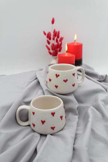 SteweHome Kaffeetasse Keramik Rote 225ml