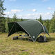 vidaXL Kids Green Beach Tent