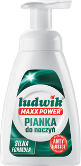 Ludwik Maxx Power Spumă Concentrată Pentru Lichide De Spălat Vase 300ml