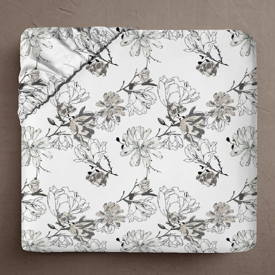 Чаршаф За Спалня С Еластична Лента 160x200+30см Magnolia Черен