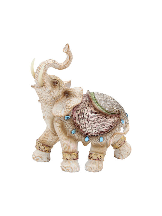 Keskor Dekorative Elefant Polyresin 18x9x21cm