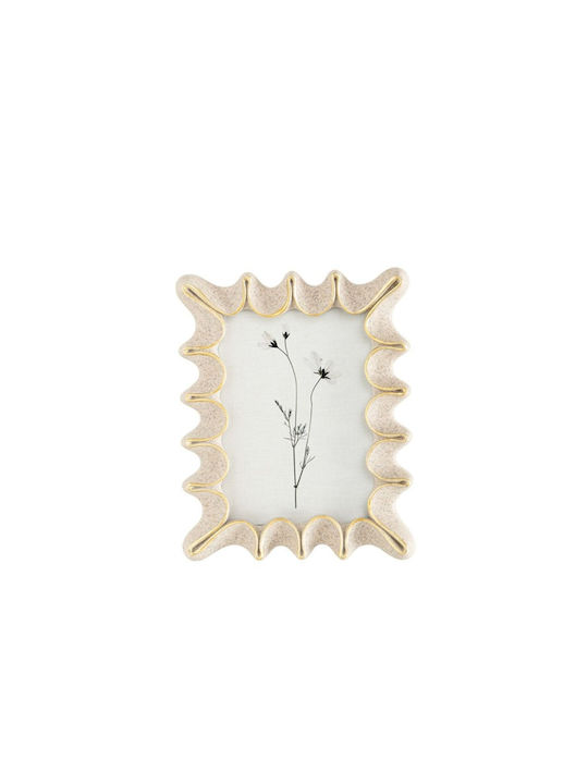 Zen Collection Κορνίζα Πλαστική με Μπεζ Πλαίσιο