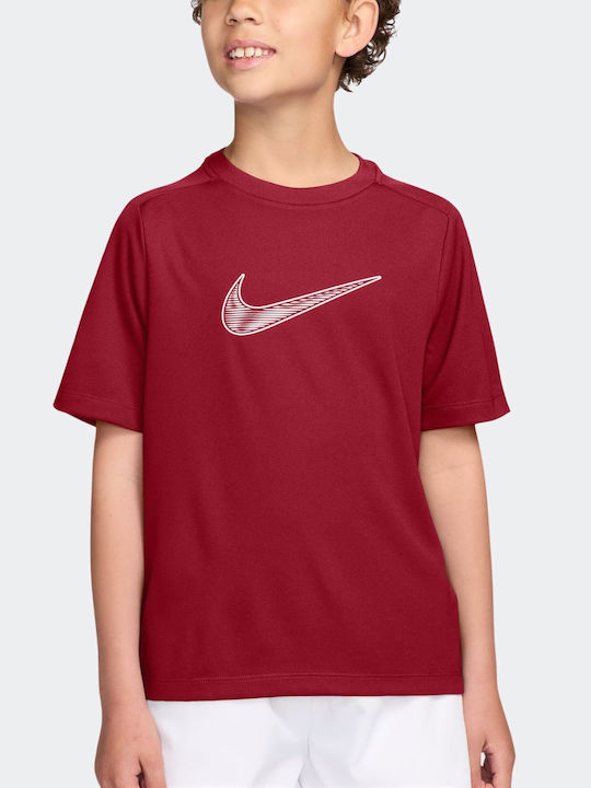 Nike Παιδική Μπλούζα Dri-Fit Κοντομάνικη Tough ...