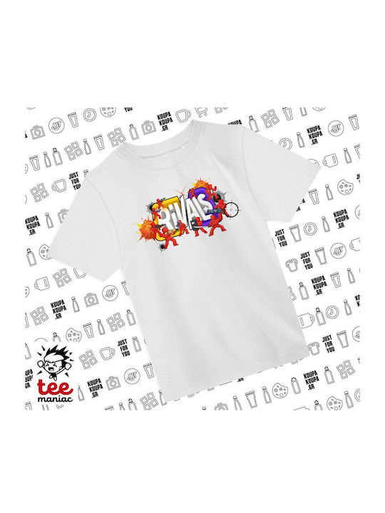 Koupakoupa Kinderoberteile T-Shirt Weiß Roblox ...