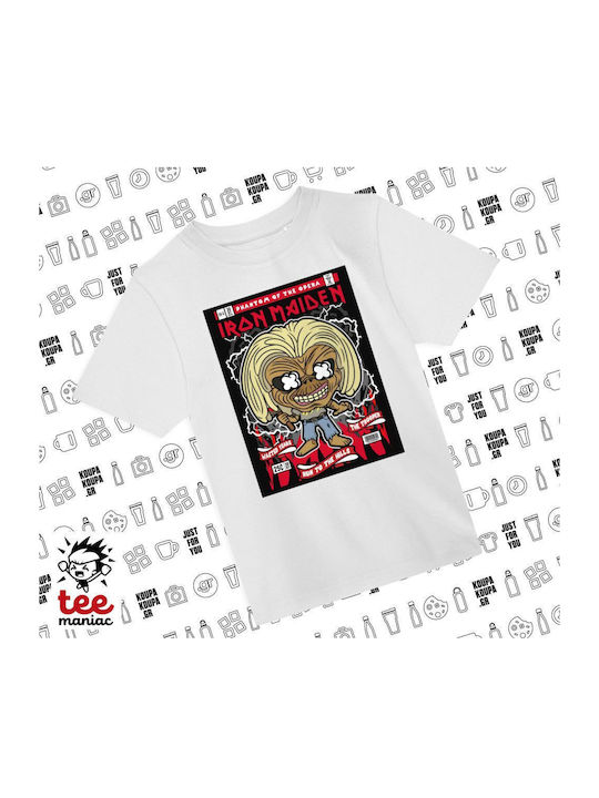 Koupakoupa Kinderoberteile T-Shirt Weiß Iron Ma...