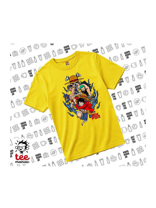 Koupakoupa Kinderoberteile T-Shirt Gelb Bequem