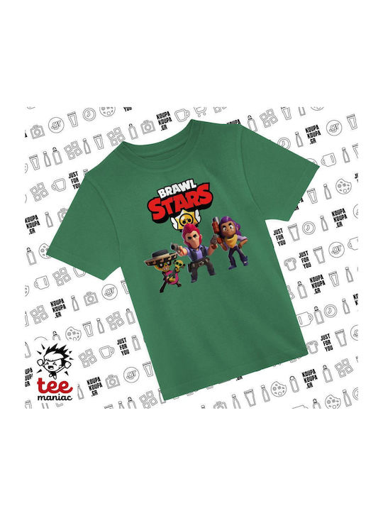 Brawl Stars Παιδικό T-shirt Πρασινο Desert